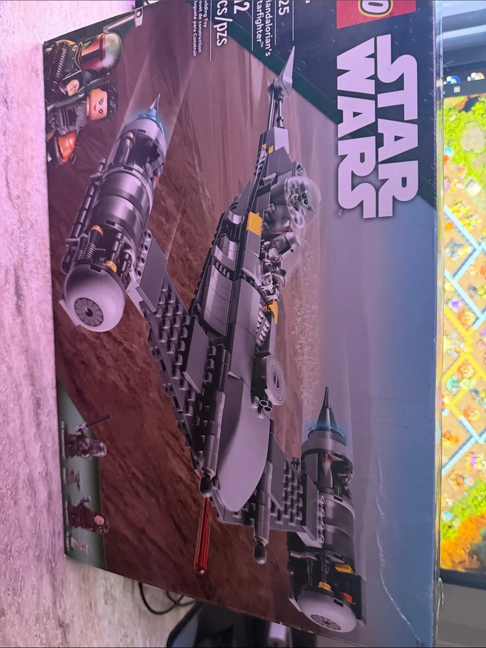 Star Wars Gray and Black Starfighter Building Set